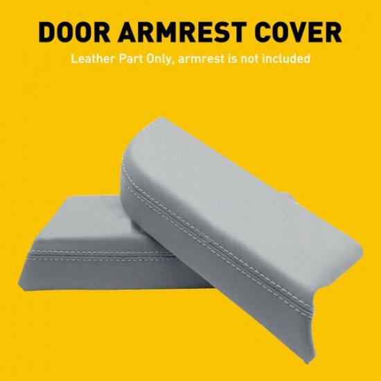 Front Door Panel Cover Armrest Leather Fit 2009-2015 Honda Pilot Car Accessories