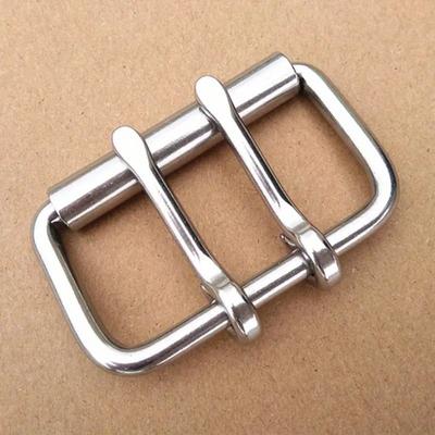 Klamra paska Zapięcia torby Podwójny bolec Stal nierdzewna Rolka do podnoszenia ciężarów Metalowa głowica paska 60mm 53mm
