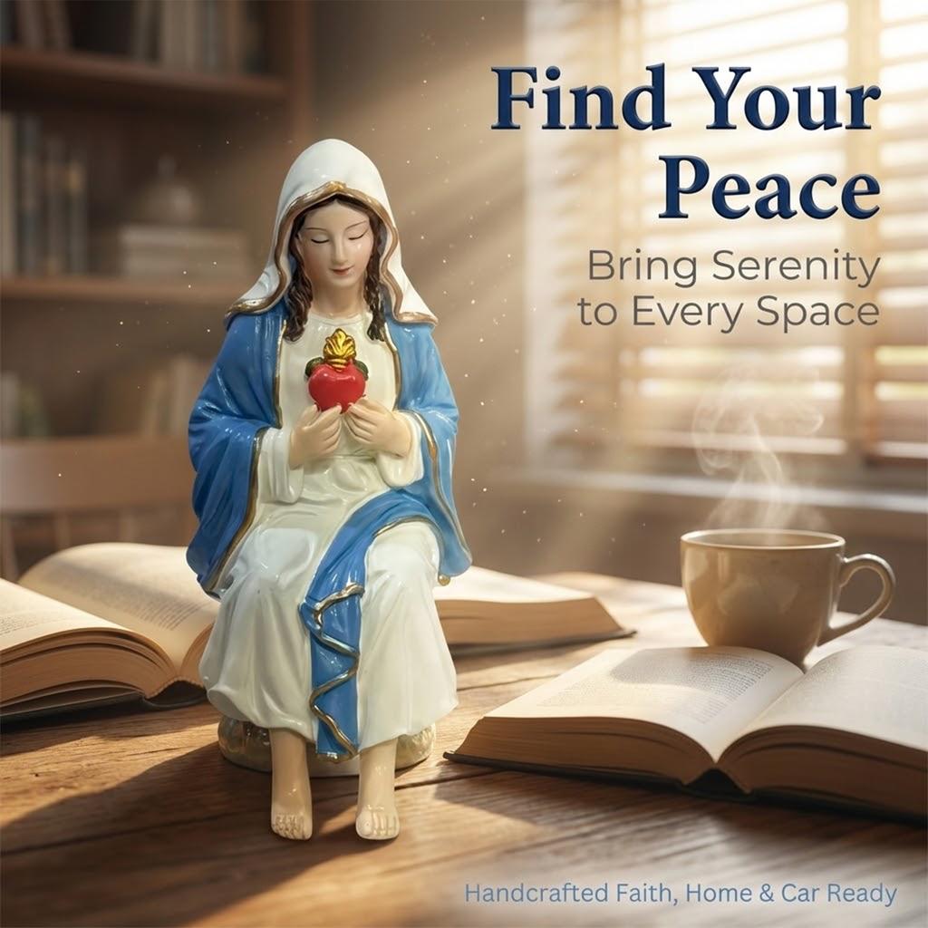 Desktop Ornaments, Car Dashboard Decorations, Home Desk Decorations, Christ Statues, Unique Spiritual Gifts.