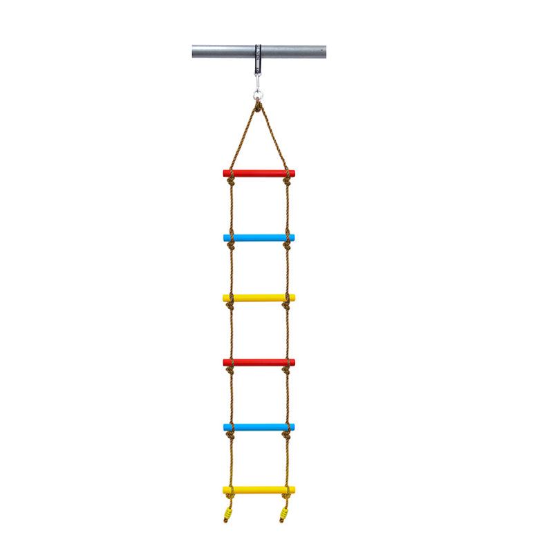 Outdoor Climbing Rope Ladder & Swing for Kids - Sensory Integration & Fitness