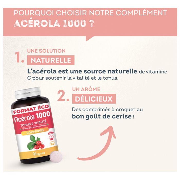 Nutrisanté Acérola 1000 60 comprimés