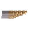 120 Stück 1/1,5/2/2,5/3/3,5 mm Spiralbohrer Sechs Größen Ti-beschichtete Bohrer Holzbohren