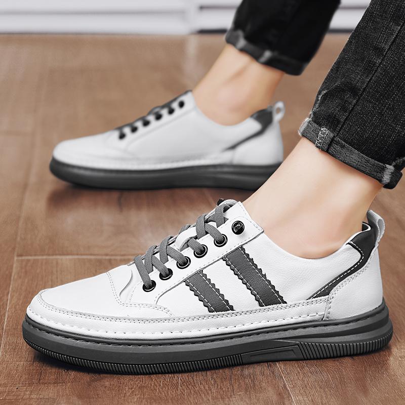 Men's Casual Shoes White Sneakers Flats