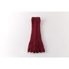 Ladies Autumn and Winter Retro Hollow Thin Tail Micro Horn Wool Calf Pile Stocking