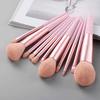 Makeup Brush Set Trade Assurance Foundation Case Shenzhen with Cylinder Factory Green Blush Pink 11pcs Opp Bag or Case or Box