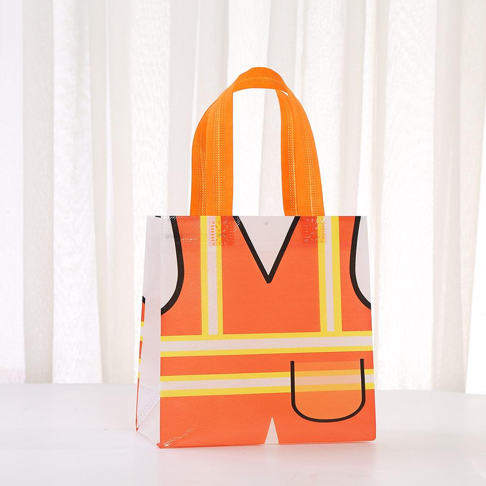 12/30pcs Work Costume Gift Bags With Handles Party Favor Bags For Firefighter Doctor Police Theme Gifts Candy And Small Presents