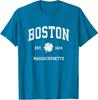Boston Massachusetts Vintage Shamrock Sports Vintage Unisex T-Shirt