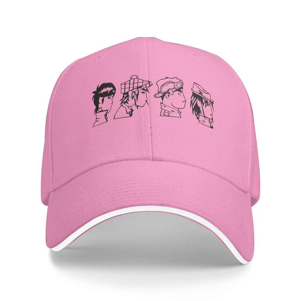 Gorillazs Band Casual Baseball Cap  Outdoor Sport Hip Hop Hats Spring Sunscreen Men Adult y2k Cool Baseball Caps