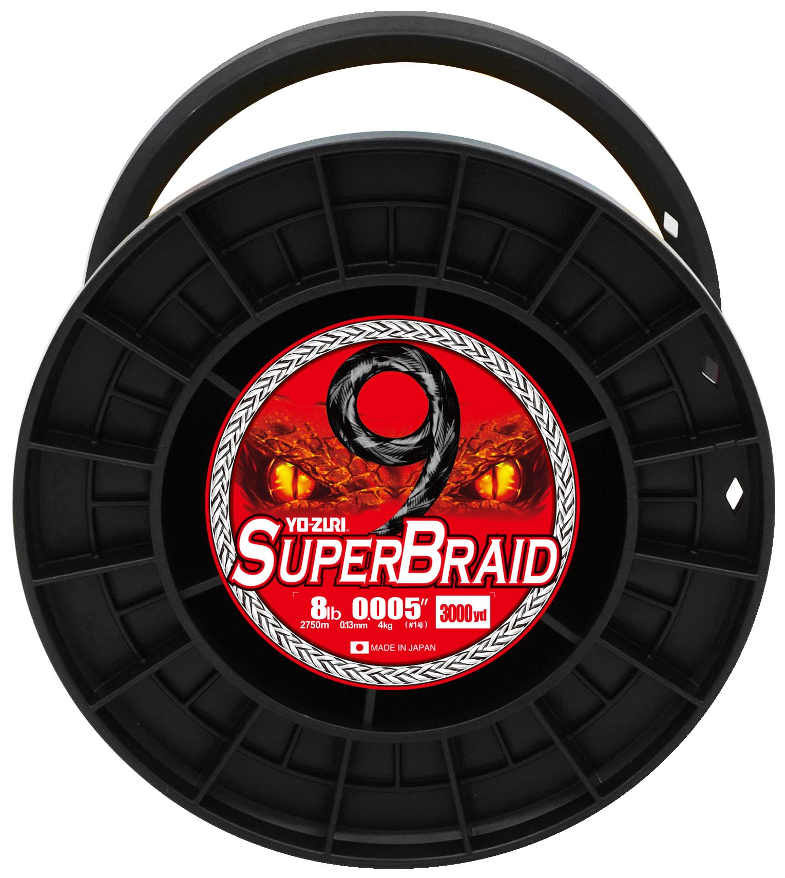 

PE Леска Super Braid 9 3000 ЯРДОВ 8 ФУНТОВ Белая YO-ZURI Цвет белый