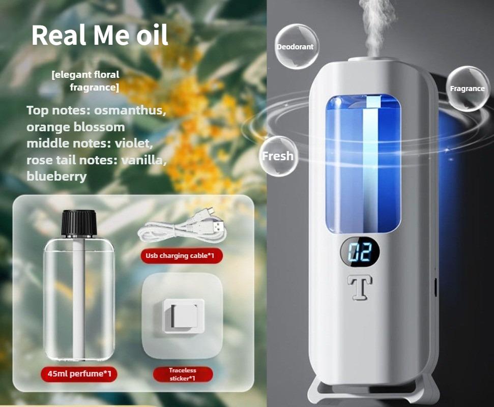 Rechargeable Aromatic Diffuser 5 Modes Essential Oil Diffuser Machine Homemade Perfume Diffuser for Home Car Room Fragrance