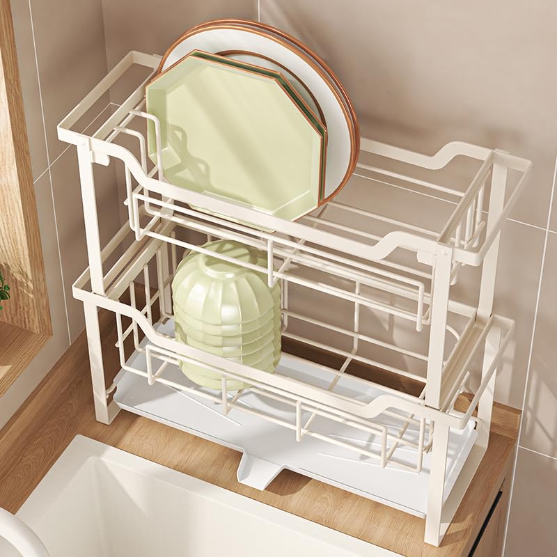 ZHIHUAYUN Dish Next to the Automatic Dish Kitchen Dish Space Dish 5 Dish Drainer Dish Rack Tiers Drainer, Slim, Sink, Drain, Drainer, Drainer, Saving,