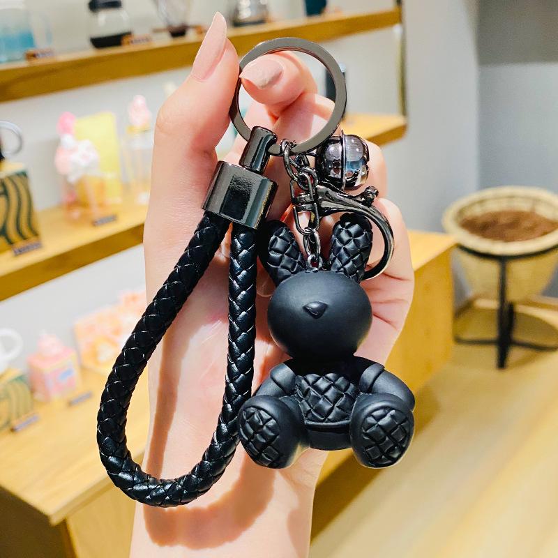 

2023 Exquisite Rabbit Keychain: Cute Cartoon Doll Charm for Women’s Car Keys