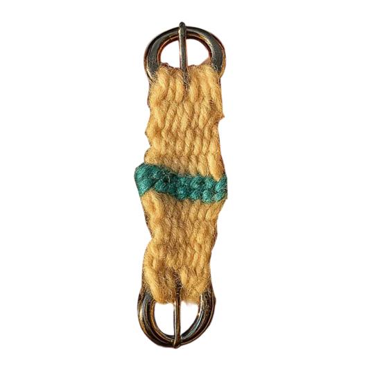 1/4Pcs Mini Girth Keychain Pendant Lightweight Crochet Knitting Saddle Key Chain Handmade Western Cowboy