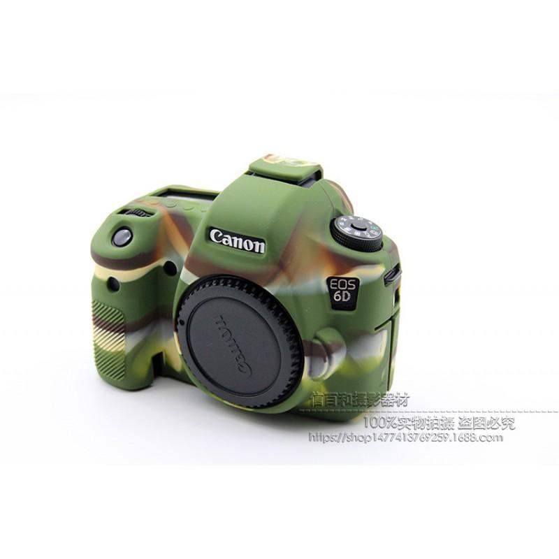Canon EOS 6D Camera Silicone Protective Case Shockproof Scratch Resistant Waterproof Cover DSLR Body