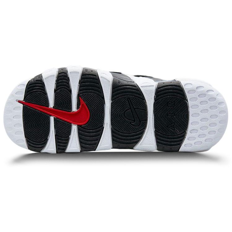 Nike Air More Uptempo Slide White Black Red Men Sneakers FB7815-100