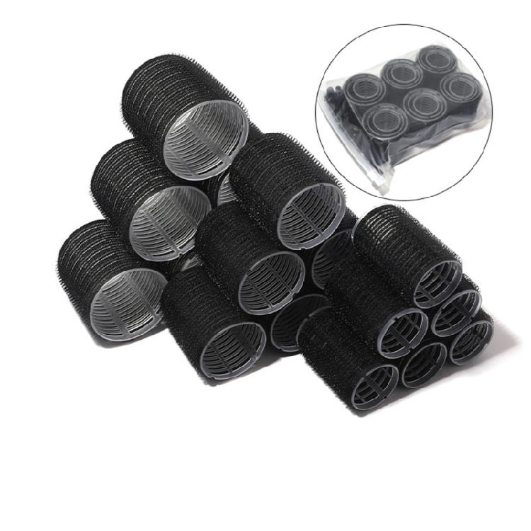 6 Stück Haarroller-Sets Lockenwickler-Set mit großem Haarclip Haarstyling-Zubehör für mühelos hitzelose Lockenfrisur