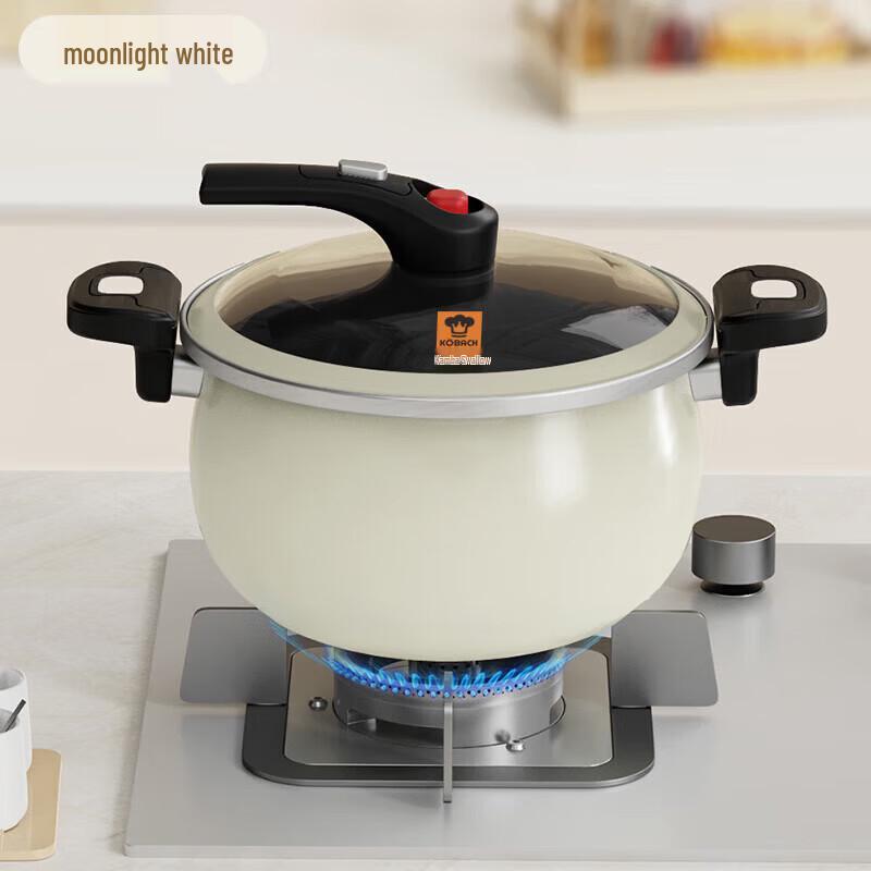 Kangbax 6.5L Enamel Micro-Pressure Soup Pot