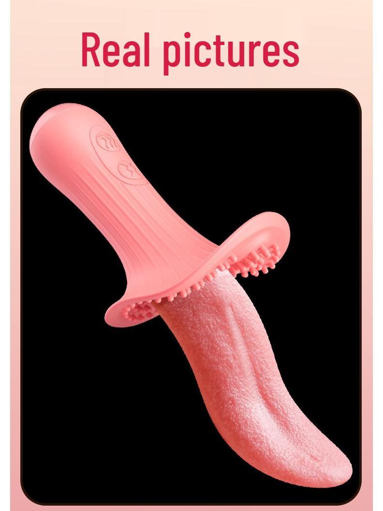 Telescopic Tongue Licking Vibrator – Adult Massager & Erotic Toy