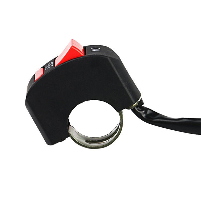 Universal Handlebar Motorcycle Switch On-Off Button Led Angel Eyes Light Switch