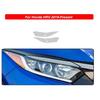 2 Pcs Car Headlight Protective Anti Scratch Film Transparent Black TPU Sticker For Honda HRV 2016 2017 2018 2019 2020 Accessory