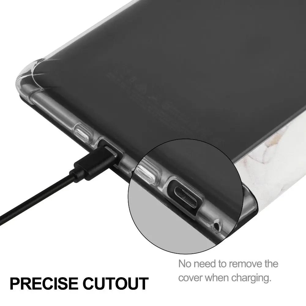 For Kindle Paperwhite 2025 7 Inch (12th Generation) Auto Wake/Sleep Colorsoft Case Shockproof Wear Resistant SA568B Shell TPU