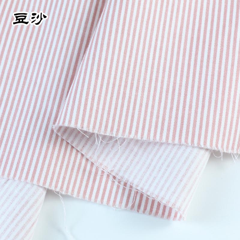 160cm*50cm 1mm Fruit Color Striped Cotton Fabric for Kindergarten Bedding Printed Twill Quilt Cloth