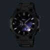 Casio EDIFICE 100 Meters Waterproof Fashion Trend Solar Quartz Steel Strap Men's Watch Black Dial ECB-2300DC-1A