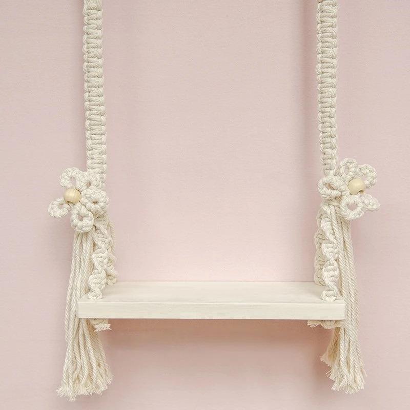 Baby Photography Props Newborn Swing Chair Wooden Furniture Infants Photo Shooting Prop Accessories Baby Photo Props Swings