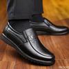 Men's Soft Soled Shoes Luxury Formal Leather Shoes Men Breathable Loafers Slip On Black Driving Male Shoes Zapatos Homme