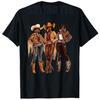 Black African American Cowgirl Western Country Texas Rodeo Tshirt Melanin Cowgirl Boots Hats Costume Fashion Black Ladies Tees
