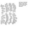 8PCS Vines Cutting Mold, Photo Album Mold Embossing Die, Durable Carbon Steel Stencil, for DIY Scrapbook Card Making Supplies