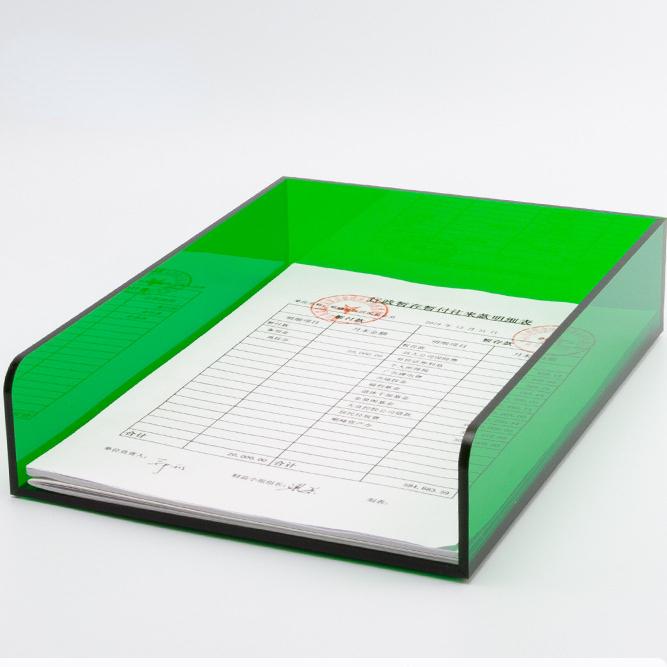 

Цветной настольный лоток для писем формата A4/A5, прозрачный акриловый, штабелируемый органайзер для документов, настольный держатель для файлов, бумаги, полка для хранения книг