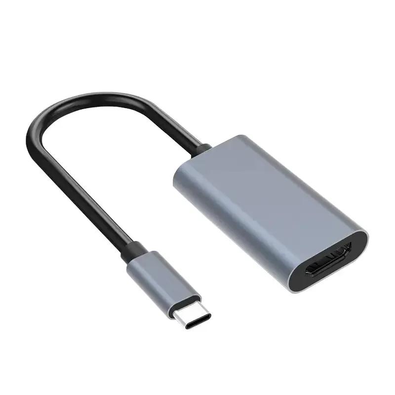 4K USB 3.1 Male to HDMI Female Adapter Type C to HDTV Converter Cable for Laptop Tablet MacBook Pro Air Chromebook