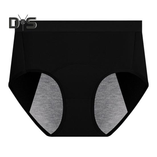High Waist Women Period Underpants Prevent Leakage Cotton Panties Good Breathability High Elasticity Briefs Full Butt Coverage Underwea