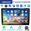 ESSGOO 7"/9"/10“ 2 DIN Android 13 4+64G Car Stereo Carplay Android Auto GPS Navigation Bluetooth FM RDS Radio WIFI Touchscreen