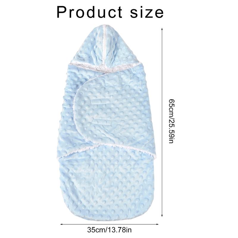 Babyschlafsäcke Wintersäcke Junge Mädchen Puckdecke Schlafsack Doppellagige Wickeldecke Baby-Essential