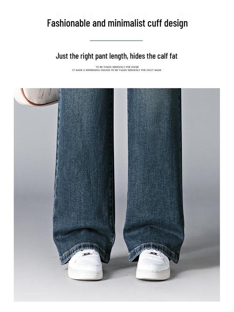 High-Waisted Wide-Leg Women's Pants - Spring Slimming Versatile Casual Wear