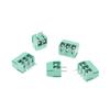 New 50pcs Kf350-2p 3p 3.5mm 300v 10A Pitch 2 3 Pin Spliceable Plug-in PCB Screw Terminal Block Connector FOR 24-18 AWG CABLE