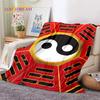 Natur Yin Yang Chinesische Tai Chi Bagua Weiche Flanelldecke für Betten Schlafzimmer Sofa Picknick, Überwurfdecke zum Zudecken Outdoor Nickerchen Geschenk