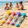 Water Sprayer Pull-out Type Cartoon Shape Kids Water Toy Reusable with Round Handle Sprayer Toy for Pool Games