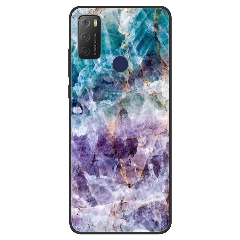For TCL 20Y Case Girl Cat Flower Soft Silicone Back Wolf Shell for TCL 20E 6125F Fundas Phone Cover For TCL20Y 6156D 20 E Coque