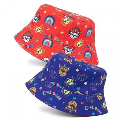 Sombrero de pescador reversible para niños