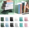 2Pcs Set Candy Color Bookends Non-Slip Book Organizer Simple Design Book Holders Student Organizers