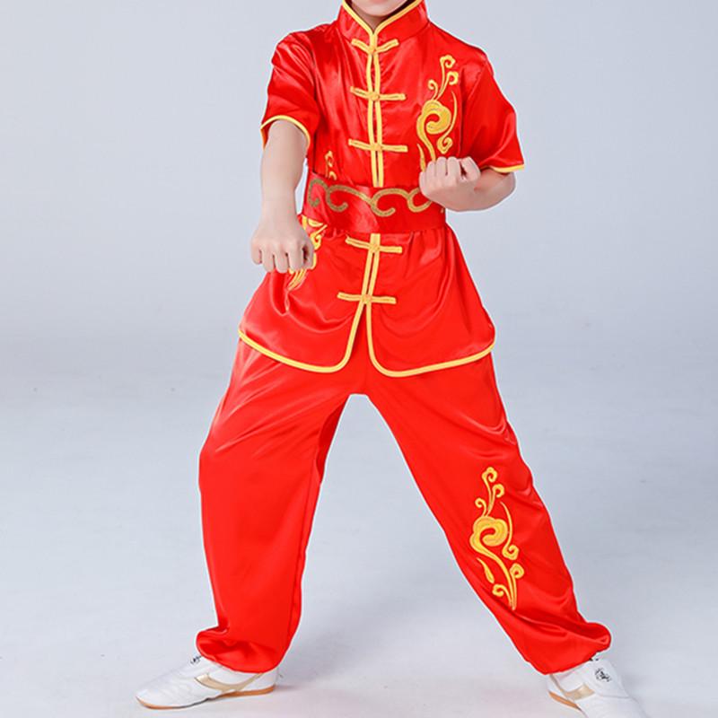 Men's Tai Chi Embroidered Practice and Competition Suit