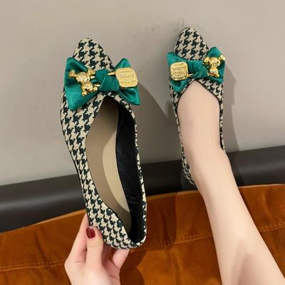 Scarpe Basse Donna Punta Acuta Leggere Mocassini Casual con Fiocco Estate 2025 Designer Nuove Scarpe da Ginnastica Basse Donna Zapatos De Mujer