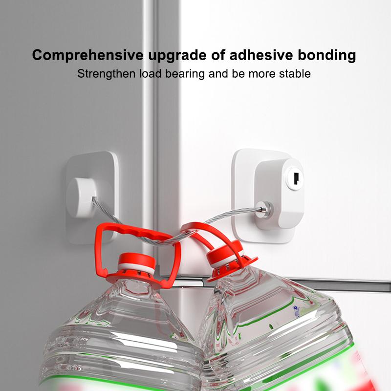 New Digital Password Limit Positioning Combination Lock Baby Safety Children Protection Sliding Closet Window Safety Fridge Lock