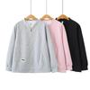 2026 Spring Plus Size Women's Baseball Jacket - Simple, Casual Long Sleeve Cardigan for Fat Girls