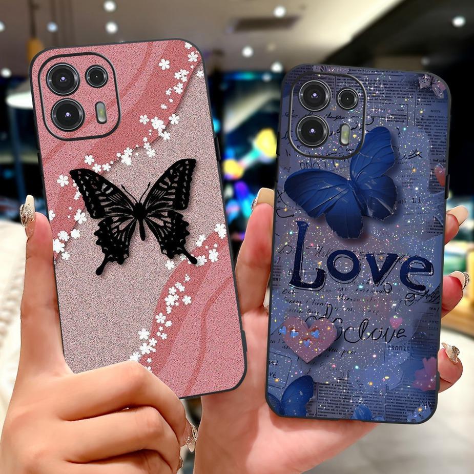 For Motorola Moto Edge 20 Lite Case XT2139-1 Cute Painted Cover Soft TPU Phone Case For Motorola Edge 20 Pro Edge20 Fusion Shell