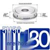 Dual-Sided Flat Timing Pulley: 5M50 Teeth, Width Options 11/16/21/27AF, Bore Size 8-30.