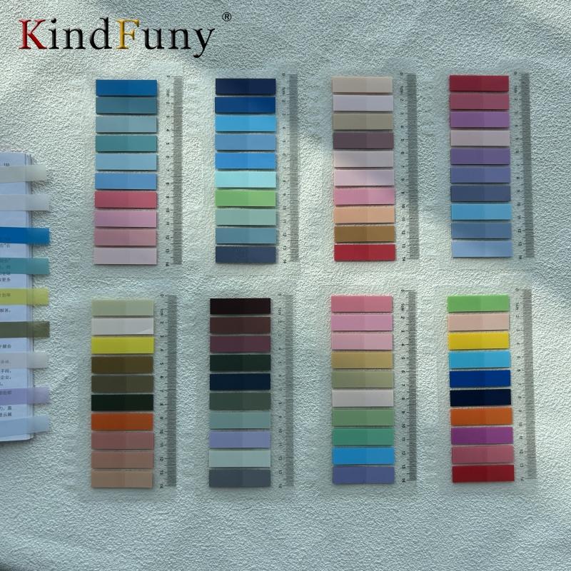 8 Packs Transparent Sticky Notes Self-Adhesive Reading Annotation for Books Notepad Bookmarks Memo Pad Index Tabs